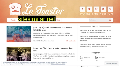le-toaster.fr alternative sites