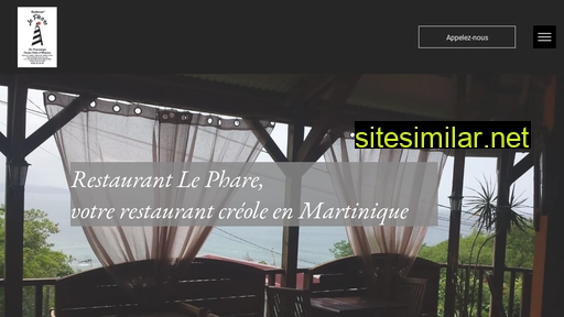 le-phare-restaurant-martinique.fr alternative sites