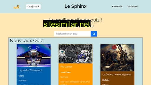 le-sphinx.fr alternative sites