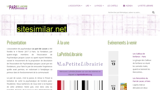 leparidelacan.fr alternative sites