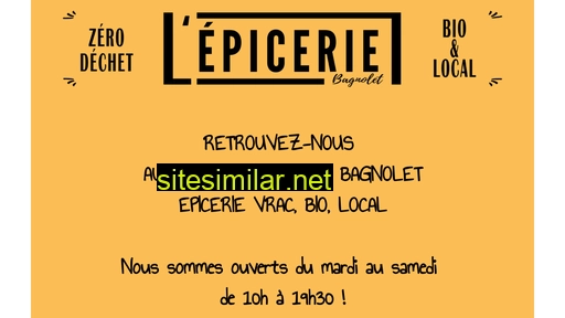 lepiceriebagnolet.fr alternative sites