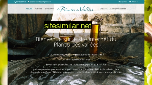 leplantisdesvallees.fr alternative sites