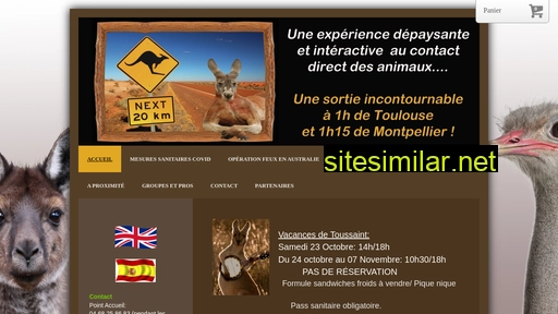 leparcaustralien.fr alternative sites