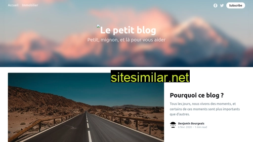 lepetitblog.fr alternative sites