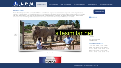 lepontbasculemodulaire.fr alternative sites
