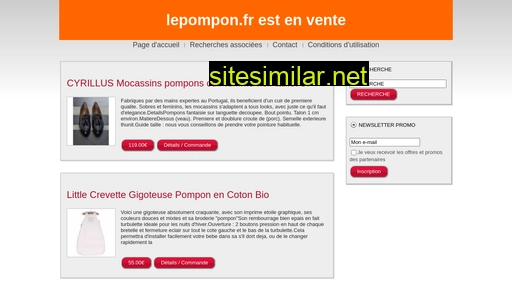 lepompon.fr alternative sites