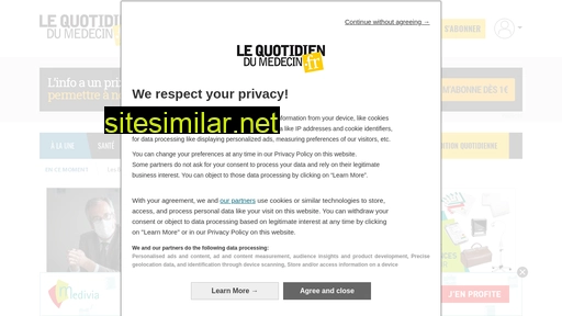 lequotidiendumedecin.fr alternative sites