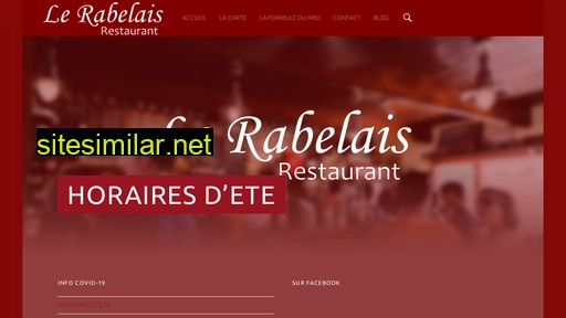 lerabelais-restaurant.fr alternative sites