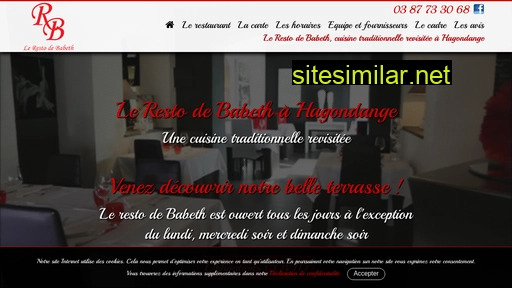lerestodebabeth.fr alternative sites