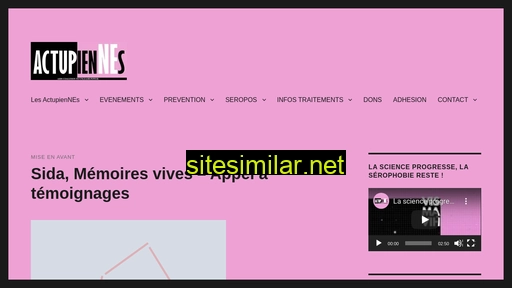 lesactupiennes.fr alternative sites