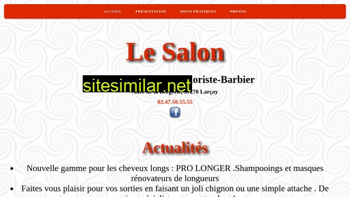 lesalon-larcay.fr alternative sites