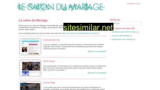lesalondumariage.fr alternative sites