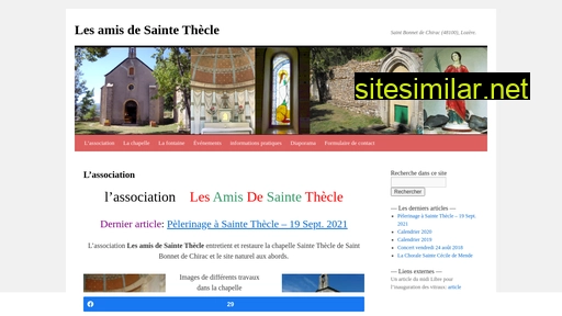 lesamisdesaintethecle.fr alternative sites