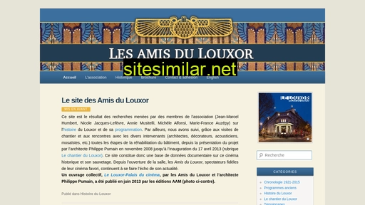 lesamisdulouxor.fr alternative sites