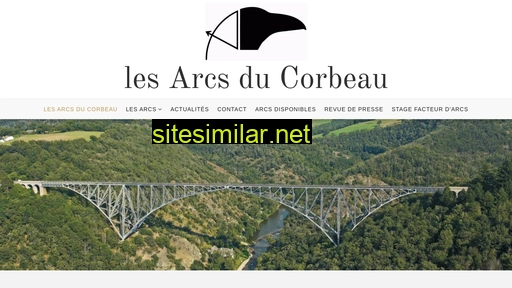 lesarcsducorbeau.fr alternative sites