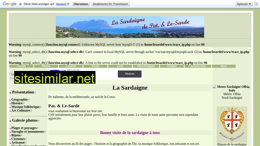 lesarde.fr alternative sites