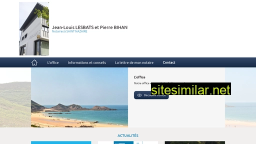 lesbats-bihan.notaires.fr alternative sites