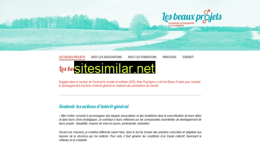 lesbeauxprojets.fr alternative sites