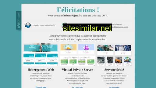 lesbonsobjets.fr alternative sites