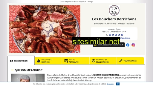 lesbouchersberrichons.fr alternative sites