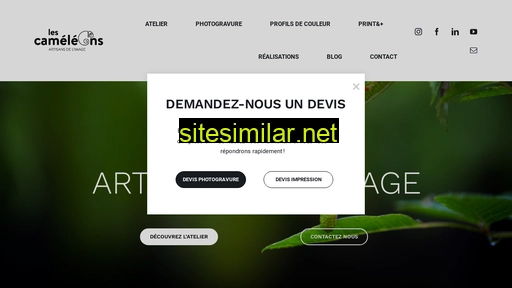 lescameleonsparis.fr alternative sites