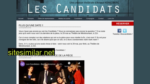 Lescandidats similar sites
