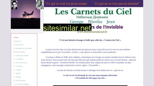 lescarnetsduciel.fr alternative sites