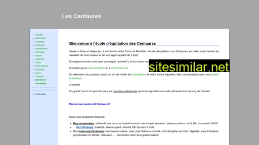 lescentaures.fr alternative sites