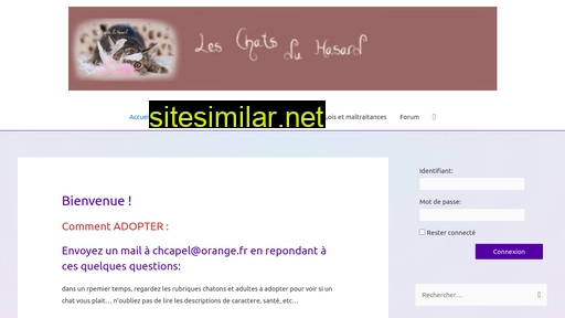 leschatsduhasard.fr alternative sites
