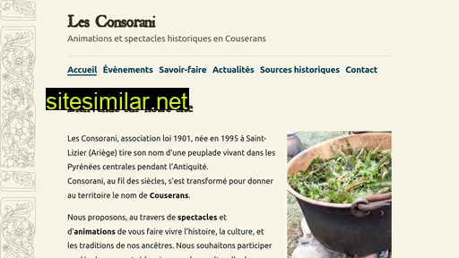 lesconsorani.fr alternative sites