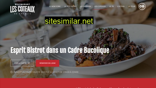 lescoteaux-restaurant.fr alternative sites