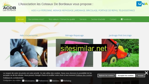 lescoteauxdebordeaux.fr alternative sites