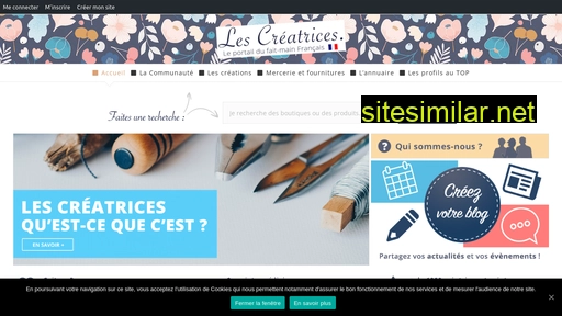 lescreatrices.fr alternative sites