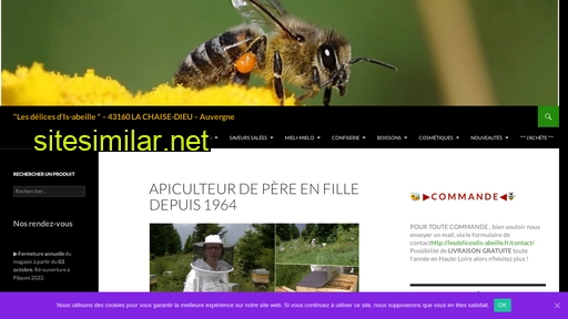 Lesdelicesdis-abeille similar sites