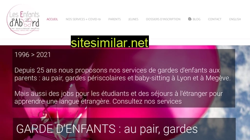 lesenfantsdabord.fr alternative sites