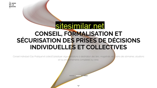 lesensdelamesure.fr alternative sites