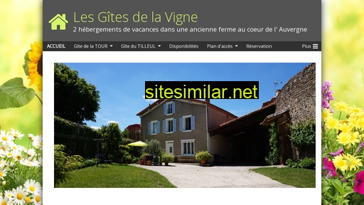 lesgitesdelavigne.fr alternative sites
