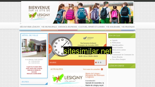 Lesigny similar sites