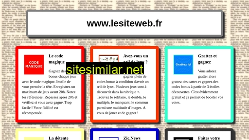 lesiteweb.fr alternative sites