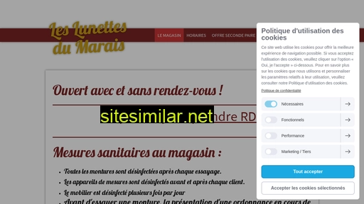leslunettesdumarais.fr alternative sites