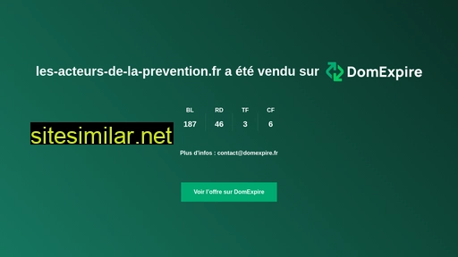 les-acteurs-de-la-prevention.fr alternative sites