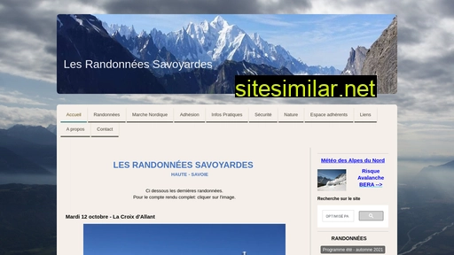 les-randonnees-savoyardes.fr alternative sites