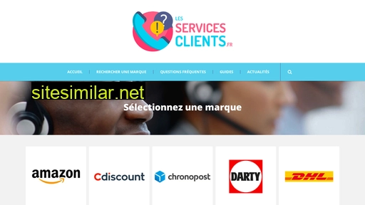 Les-services-clients similar sites