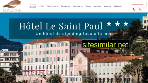 lesaintpaul-hotel.fr alternative sites