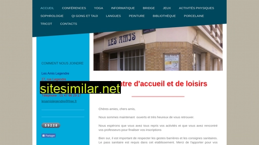lesamislegendre.fr alternative sites