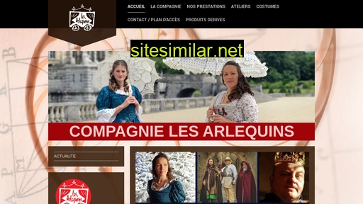 lesarlequins.fr alternative sites