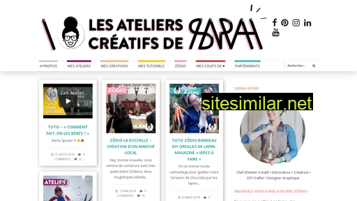 lesatelierscreatifsdesarah.fr alternative sites