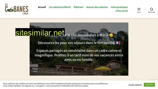 lescabanesamarik.fr alternative sites
