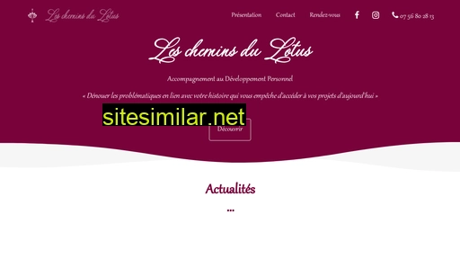 lescheminsdulotus.fr alternative sites