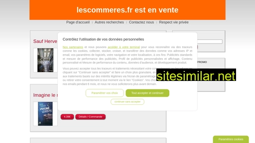 lescommeres.fr alternative sites